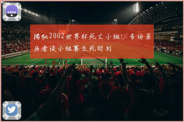 揭秘2002世界杯死亡小组：专访亲历者谈小组赛生死时刻