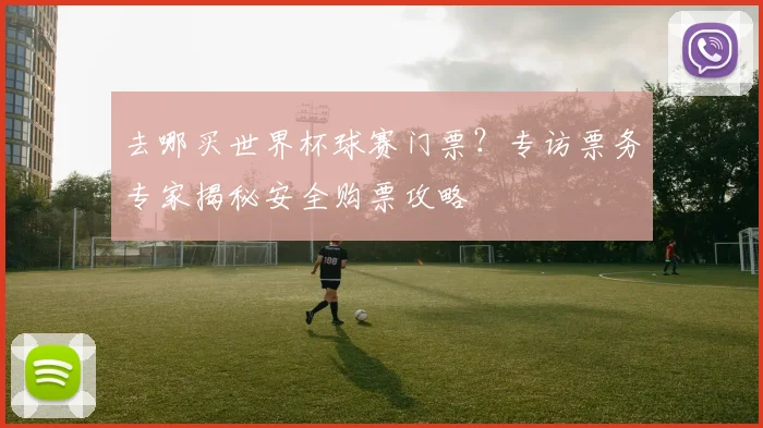 去哪买世界杯球赛门票?专访票务专家揭秘安全购票攻略
